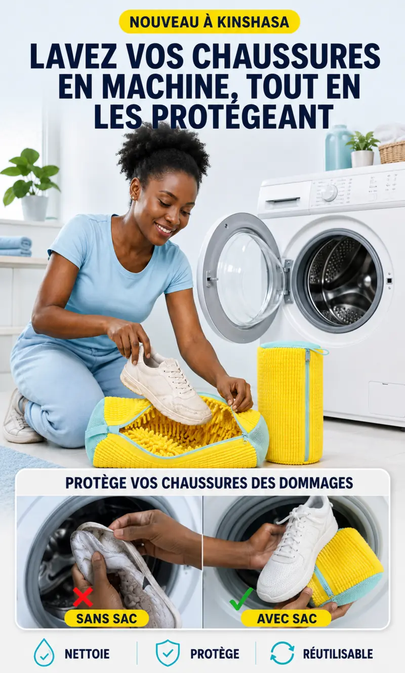 Sac de Lavage pour Chaussures (E-BOX)